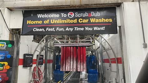 Scrub a dub car wash - Mon – Sat = 6:00am – 10:00pm. Sun = 7:00am – 7:00pm. Wash Service Menu Detailing Service Menu. ScrubaDub Woburn is a family-owned carwash, featuring a new state-of-the-art automatic car wash tunnel, interior detailing, ScrubaDub gas station and free-for-member vacuums. Your car is an investment.